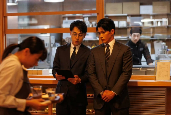 Кадр из дорамы Анонимные романтики