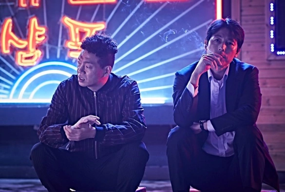 Кадр из дорамы Большой куш