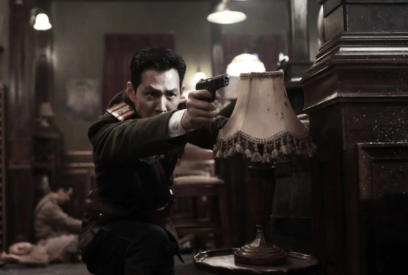 Кадр из дорамы Операция «Хромит»