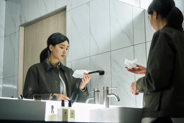 Кадр из дорамы Ты — убийца