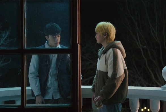 Кадр из дорамы Синий холст юных дней