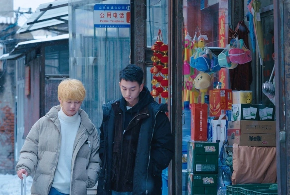 Кадр из дорамы Синий холст юных дней