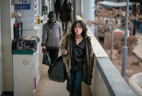 Кадр из дорамы Бетонный рынок