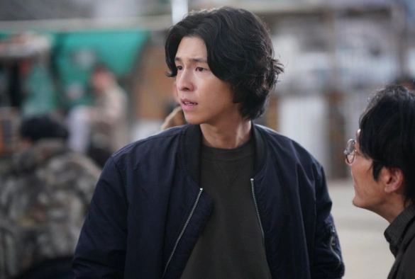 Кадр из дорамы Бетонный рынок