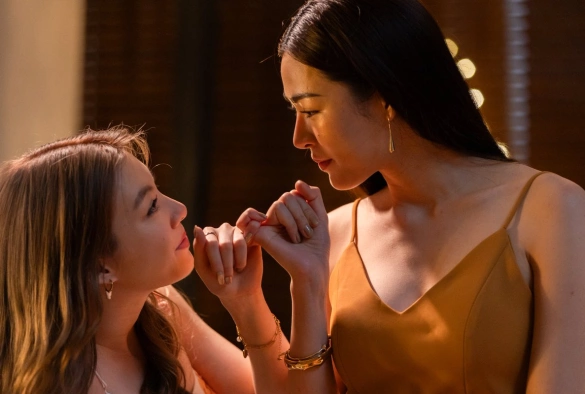 Кадр из дорамы Наш секрет