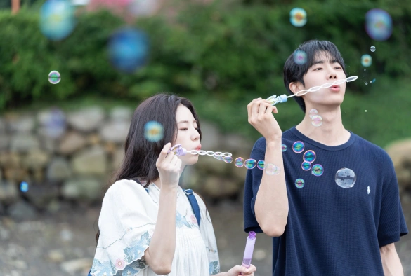 Кадр из дорамы Даже если эта любовь исчезнет сегодня ночью (корейская версия)