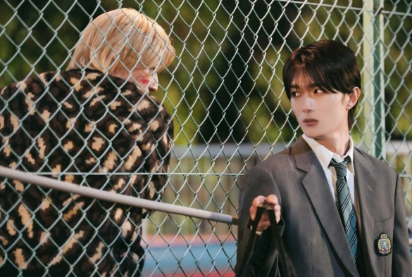 Кадр из дорамы Чистая любовь, давай!