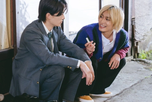 Кадр из дорамы Чистая любовь, давай!