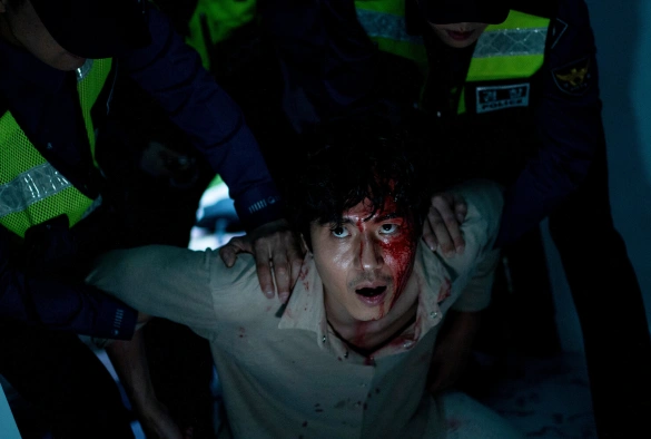 Кадр из дорамы Вкус страха