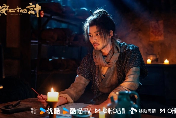 Кадр из дорамы Двадцать четыре стратегии Чанъаня