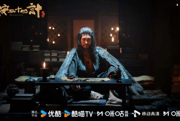 Кадр из дорамы Двадцать четыре стратегии Чанъаня