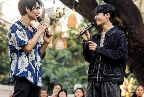 Кадр из дорамы Счастливый финал