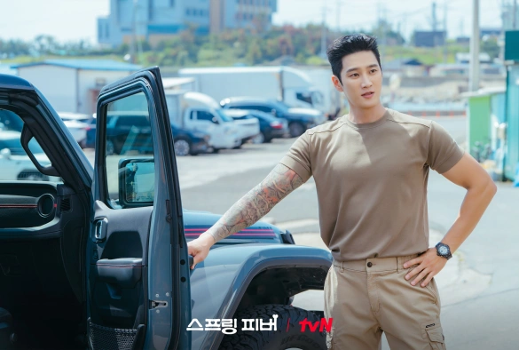 Кадр из дорамы Весенняя лихорадка