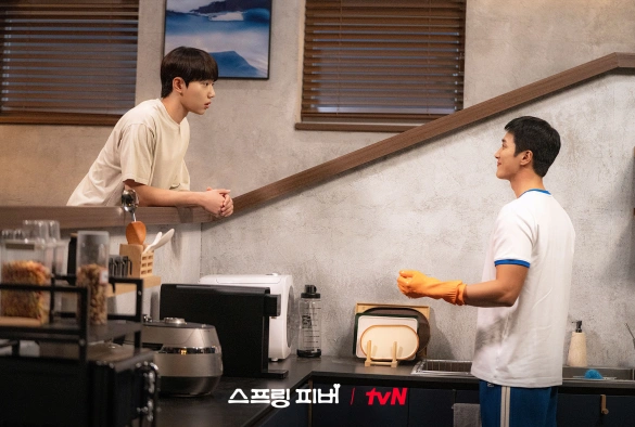 Кадр из дорамы Весенняя лихорадка