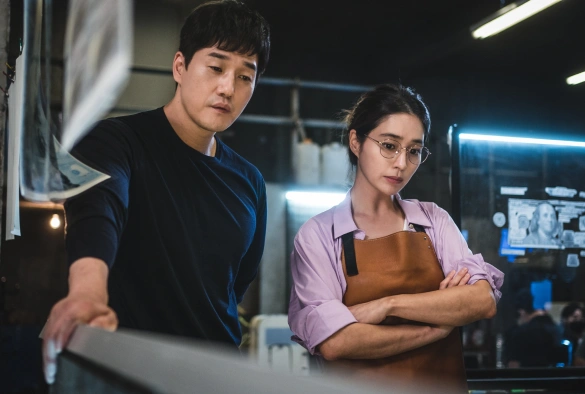 Кадр из дорамы Злодеи