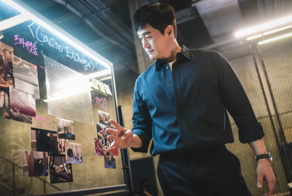 Кадр из дорамы Злодеи