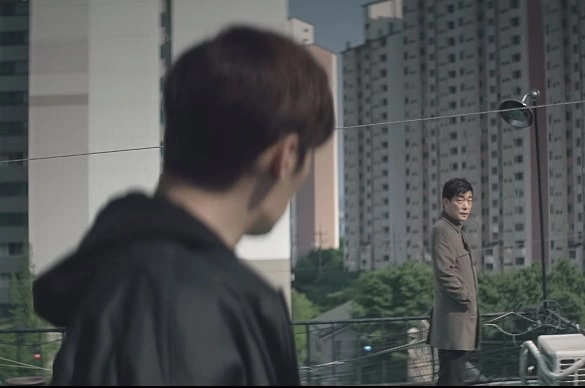 Кадр из дорамы Справедливость