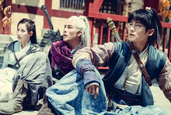 Кадр из дорамы Великий мастер даосизма