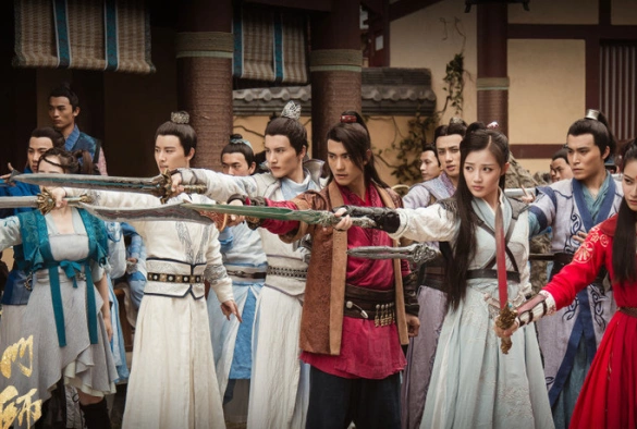 Кадр из дорамы Великий мастер даосизма