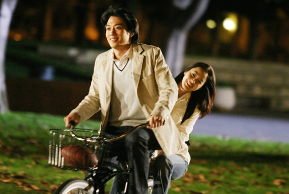 Кадр из дорамы История любви в Гарварде