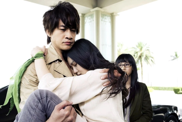 Кадр из дорамы Лето мыльных пузырей