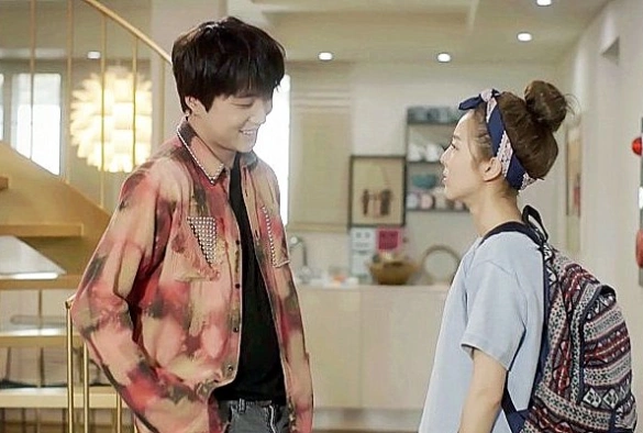 Кадр из дорамы Мы расстались