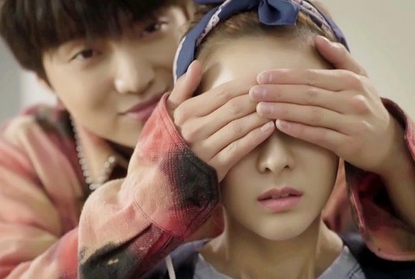 Кадр из дорамы Мы расстались