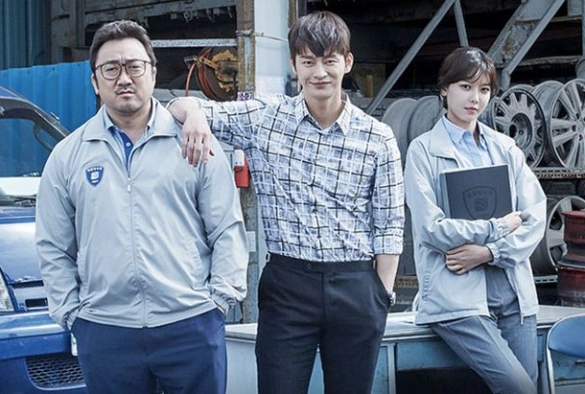 Кадр из дорамы 38 опергруппа