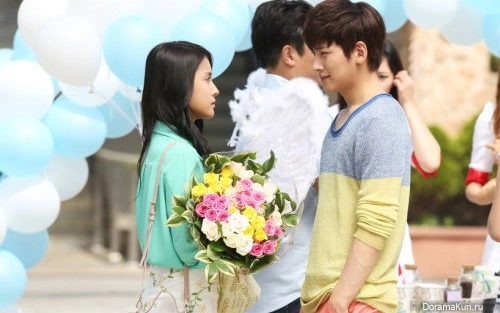 Кадр из дорамы Таинственная любовь