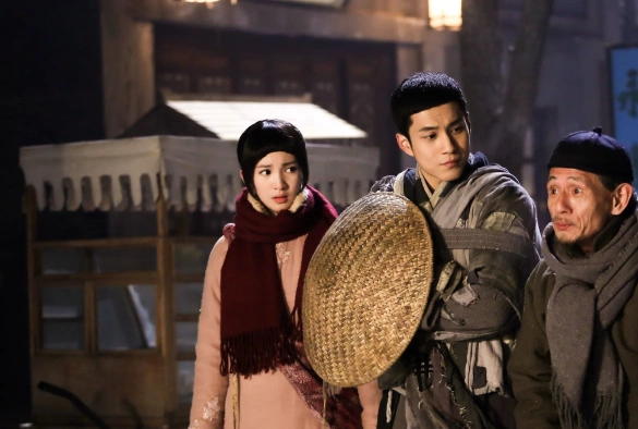 Кадр из дорамы У Синь, изгоняющий демонов