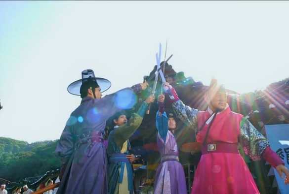 Кадр из дорамы Три мушкетёра