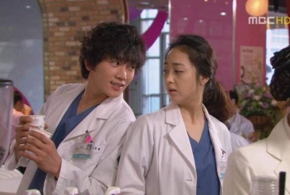 Кадр из дорамы Новое сердце