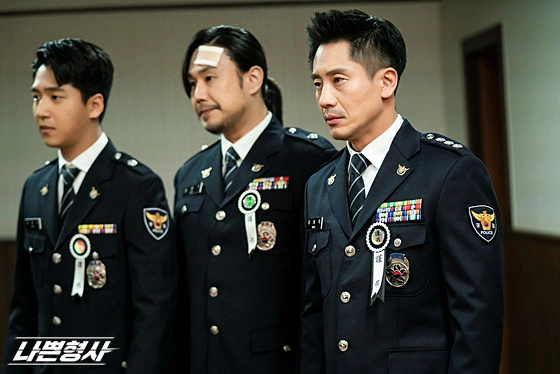 Кадр из дорамы Плохой детектив