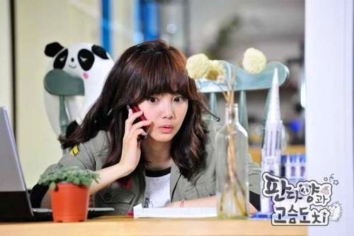 Кадр из дорамы Мисс Панда и мистер Ёж