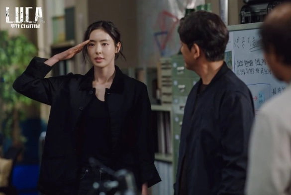 Кадр из дорамы Л.У.К.А.: Начало