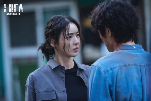 Кадр из дорамы Л.У.К.А.: Начало