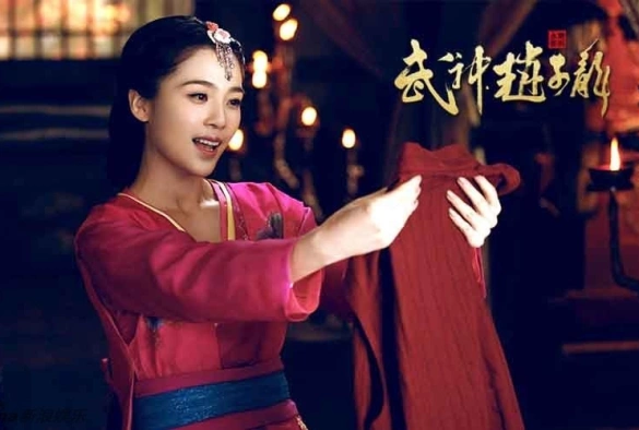 Кадр из дорамы Бог войны Чжао Юнь