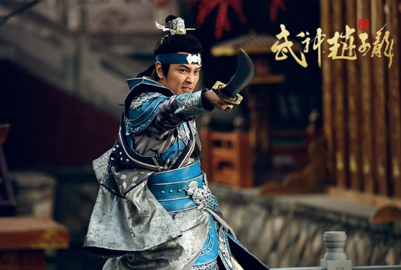 Кадр из дорамы Бог войны Чжао Юнь