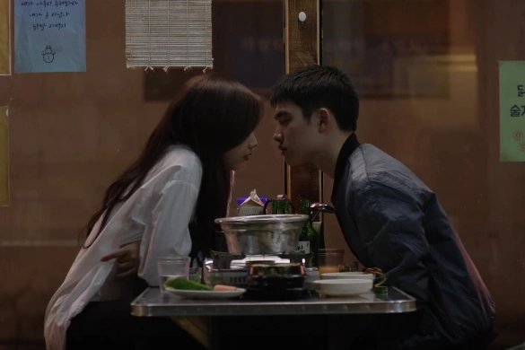 Кадр из дорамы Будь позитивным