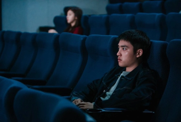 Кадр из дорамы Будь позитивным