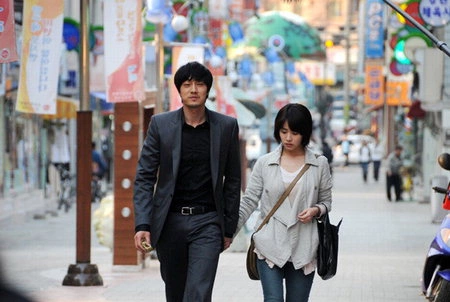 Кадр из дорамы Каин и Авель