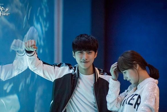 Кадр из дорамы Не сдавайся, Гу Хэ Ра