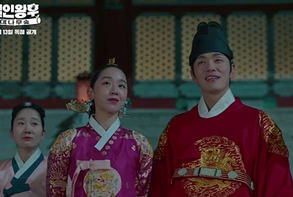 Кадр из дорамы Королева Чорин: Бамбуковый лес