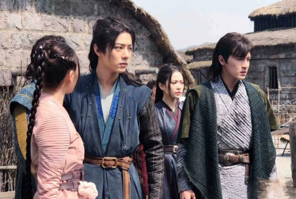 Кадр из дорамы Боевой континент