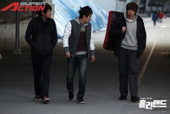 Кадр из дорамы Священная земля