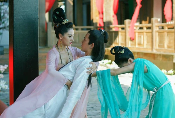 Кадр из дорамы Легенда о возвышении жены наследного принца