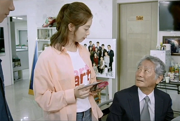 Кадр из дорамы Письмо на день рождения