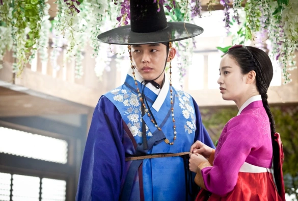 Кадр из дорамы Чан Ок Чон: Жизнь ради любви