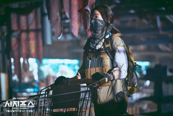 Кадр из дорамы Миф о Сизифе