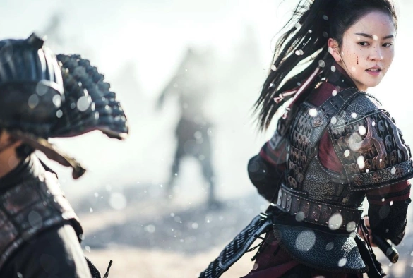 Кадр из дорамы Река, где восходит Луна